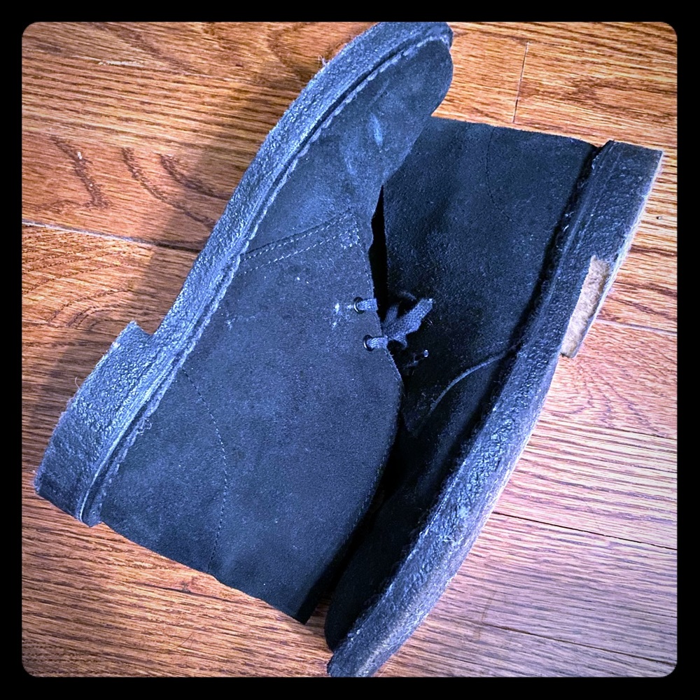 Clarks Originals Black Desert Boot.